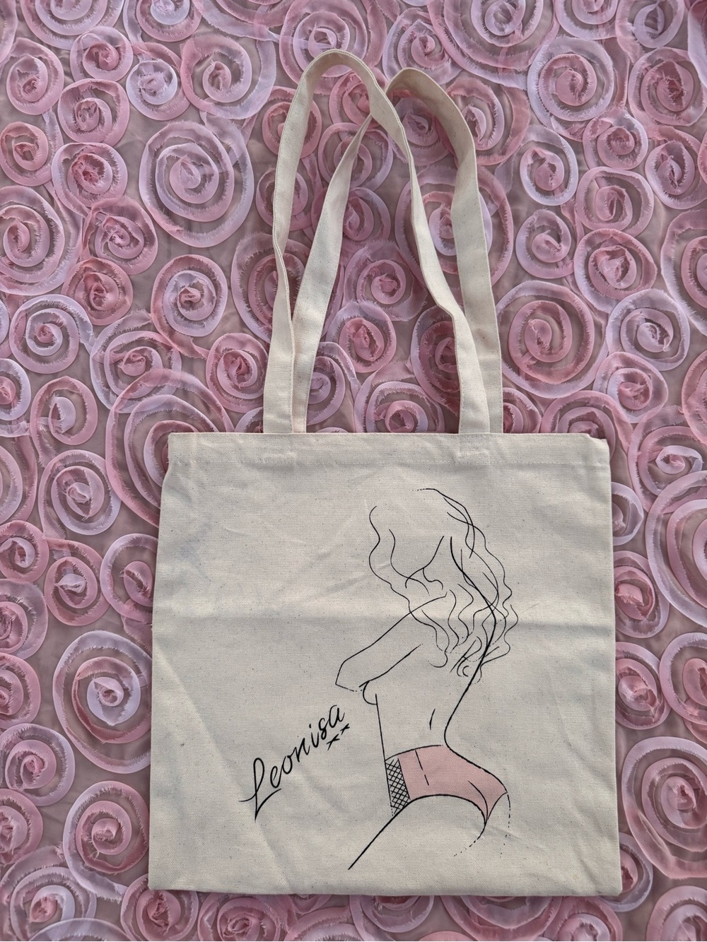 CURVE Leonisa Canvas Reusable Tote Bag New York Las Vegas